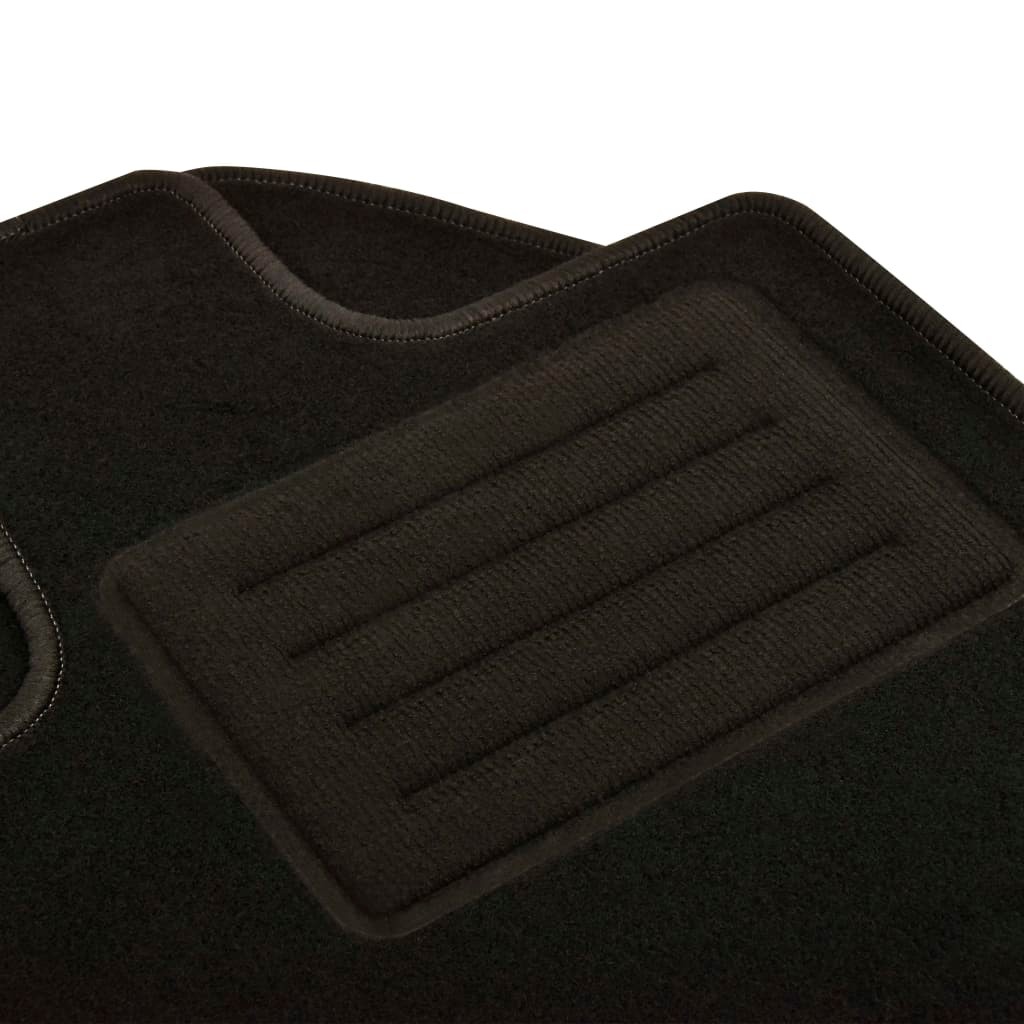 vidaXL 4 Piece Car Mat Set for Renault Zoe